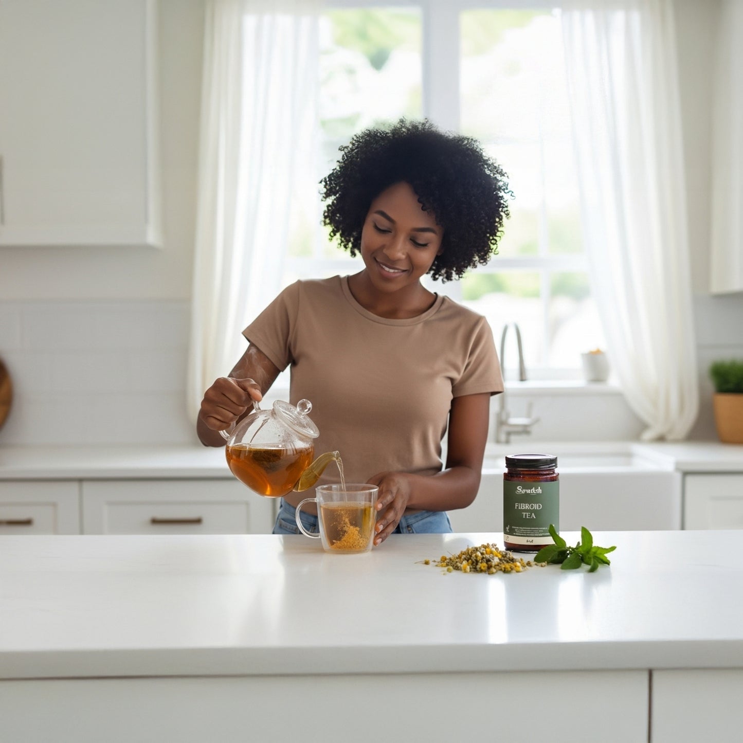 Scratch Fibroid Relief Herbal Tea