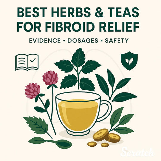 Best Herbs and Teas for Fibroid Relief: Evidence, Dosages, and Safety