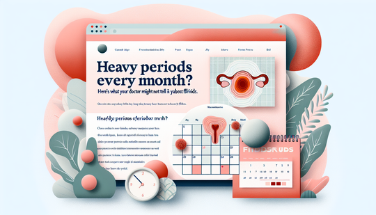 Heavy Periods Every Month? Here’s What Your Doctor Might Not Tell You About Fibroids