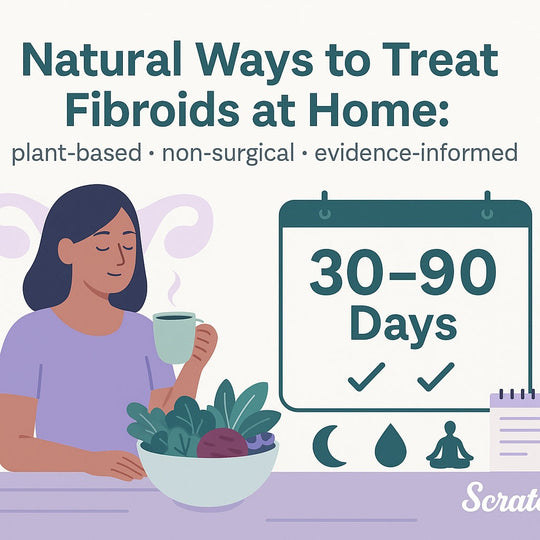 Natural Ways to Treat Fibroids at Home: A 30 to 90 Day Action Plan