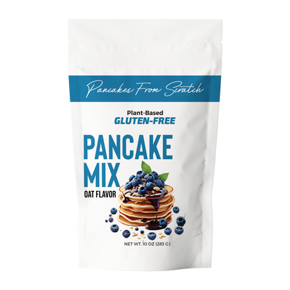 Pancakes From Scratch Vegan Gluten Free Oat Pancake & Waffle Mix