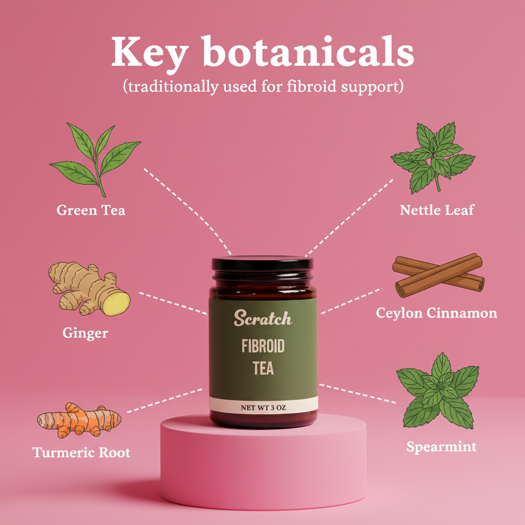 Scratch Fibroid Relief Herbal Tea