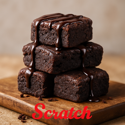 Vegan Brownie Bites - 12-Pack Single-Serve