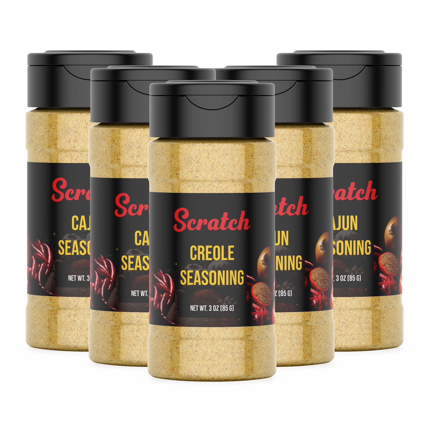 Scratch Creole Seasoning Bundle