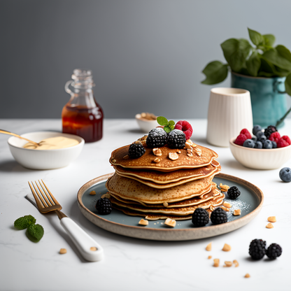 Pancakes From Scratch Vegan Gluten Free Oat Pancake & Waffle Mix